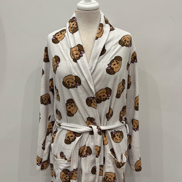 Aeropostale Monkey Print Robe - Large - Picture 1 of 8